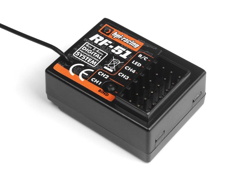 HPI Racing 160555 Tx: RF-51 Receiver (8503314546925)