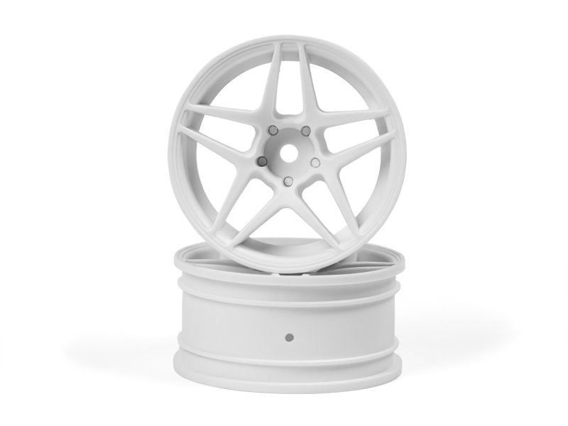 HPI Racing W: Astro 26mm White 3OS RC Wheel 1/10 Scale (3)