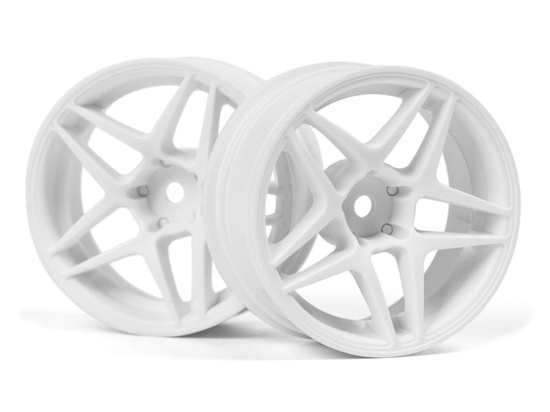 HPI Racing W: Astro 26mm White 3OS RC Wheel 1/10 Scale