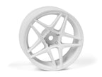 HPI Racing W: Astro 26mm White 3OS RC Wheel 1/10 Scale (4)