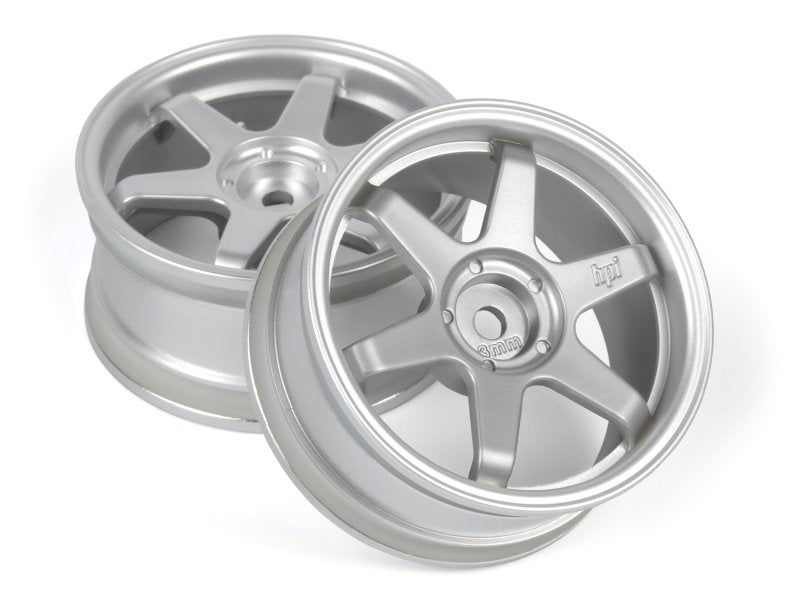 HPI Racing 160752 1/10 W: TE37 26mm Matt Ch 3off - Hobby City NZ