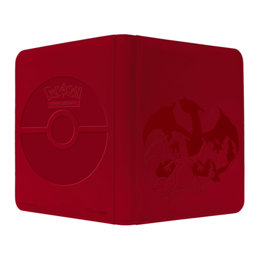 Ultra Pro Pokémon Charizard Elite Series 9-Pocket Zip PRO- Card Binder