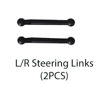 HOSpeed 16351-8 L/R Steering Links (2pcs) (8348643426541)