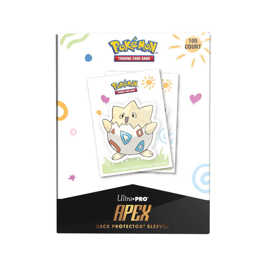Ultra Pro Pokemon Togepi Holiday 105 Count APEX Deck Protector sleeves - UP16474