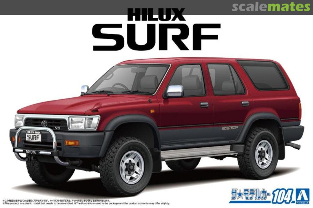 Aoshima 1/24 HILUX SURF SSR-X WIDE BODY91