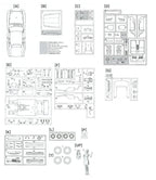 Hasegawa 52422 1/24 JAGUAR XJ-S TWR SPORTS HAKU RINPHA with FIGURE [LIMITED EDITION] - Hobby City NZ