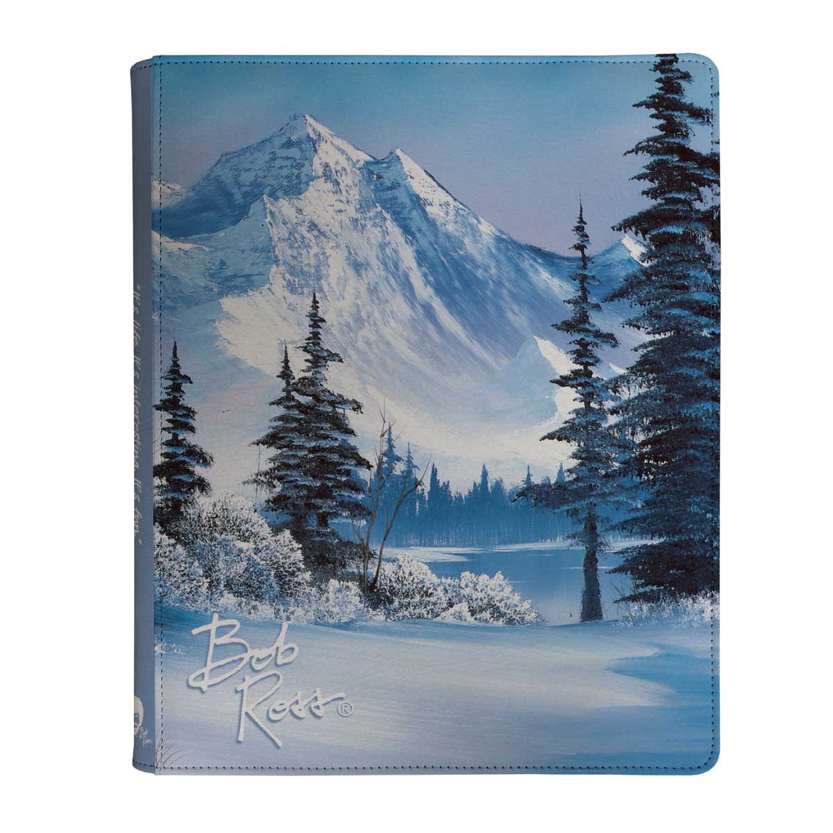 Ultra Pro Bob Ross: Winter Paradise 9-Pocket PRO-Binder - UP16521