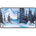Ultra Pro Bob Ross Winter Paradise Black Stitched Playmat - UP16523