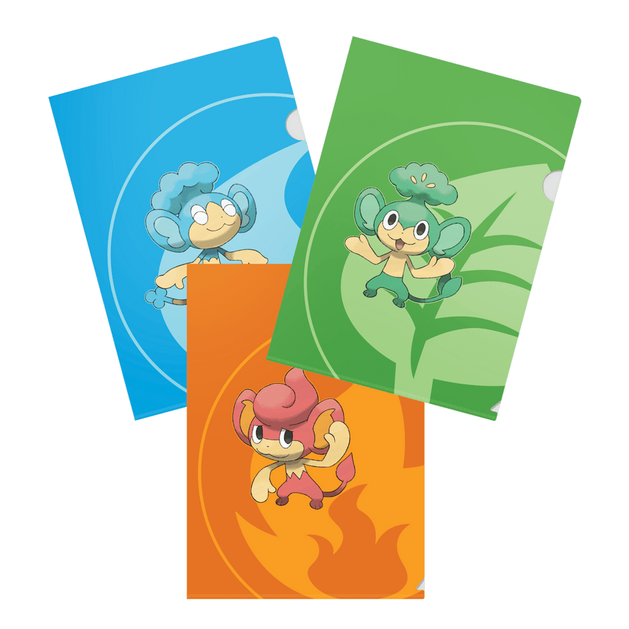 Ultra Pro 16548 PokÃ©mon: Pansage, Pansear, and Panpour A4 Folios (9255894679789)