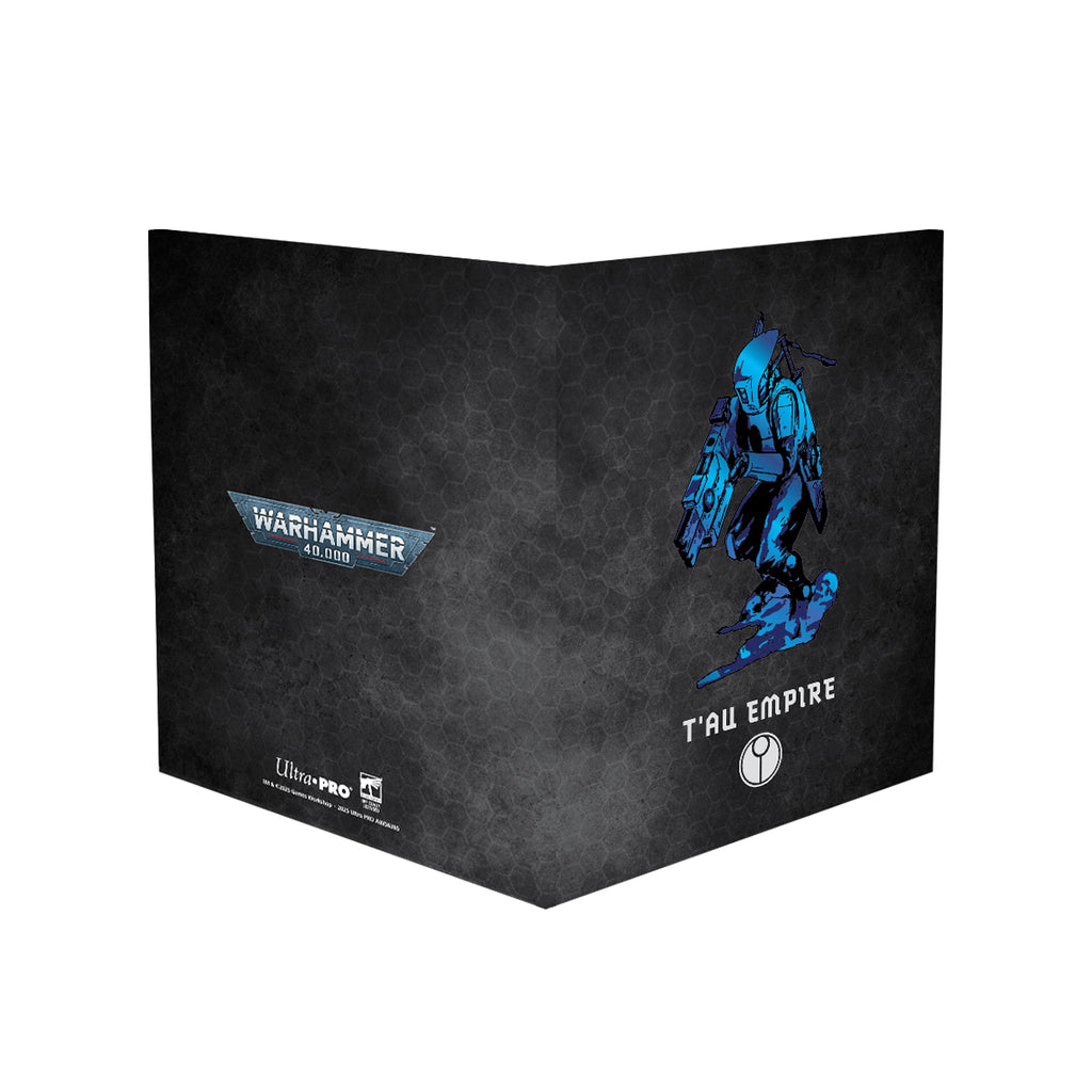 Ultra Pro UP16555 Tau Empire Codex Aligned Datasheet & Index Card Folio for Warhammer 40k