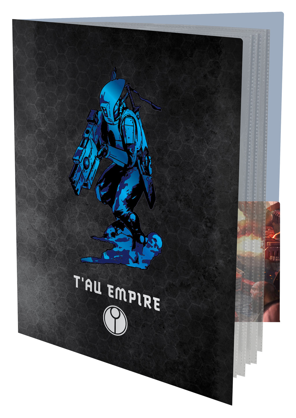 Ultra Pro UP16555 Tau Empire Codex Aligned Datasheet & Index Card Folio for Warhammer 40k
