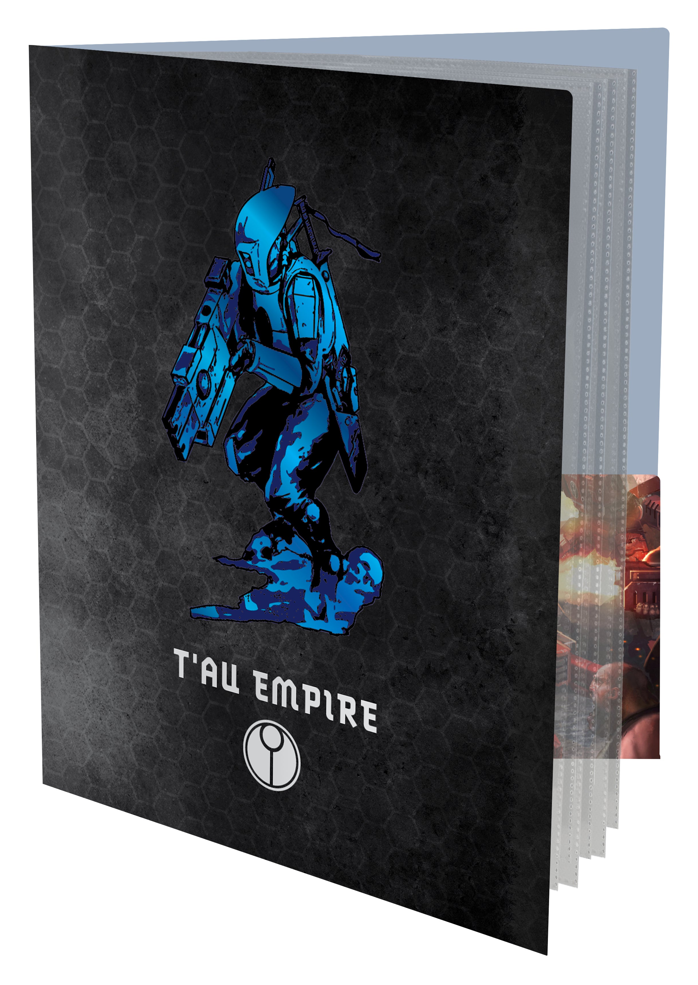 Ultra Pro UP16555 Tau Empire Codex Aligned Datasheet & Index Card Folio for Warhammer 40k