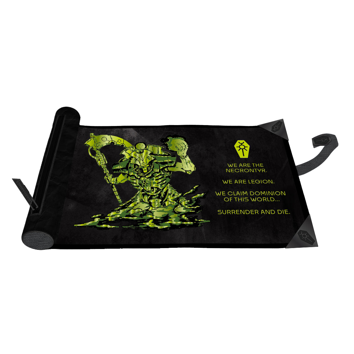 Ultra Pro UP16560 Necron Codex Aligned Dice Scroll Premium Foil for Warhammer 40k