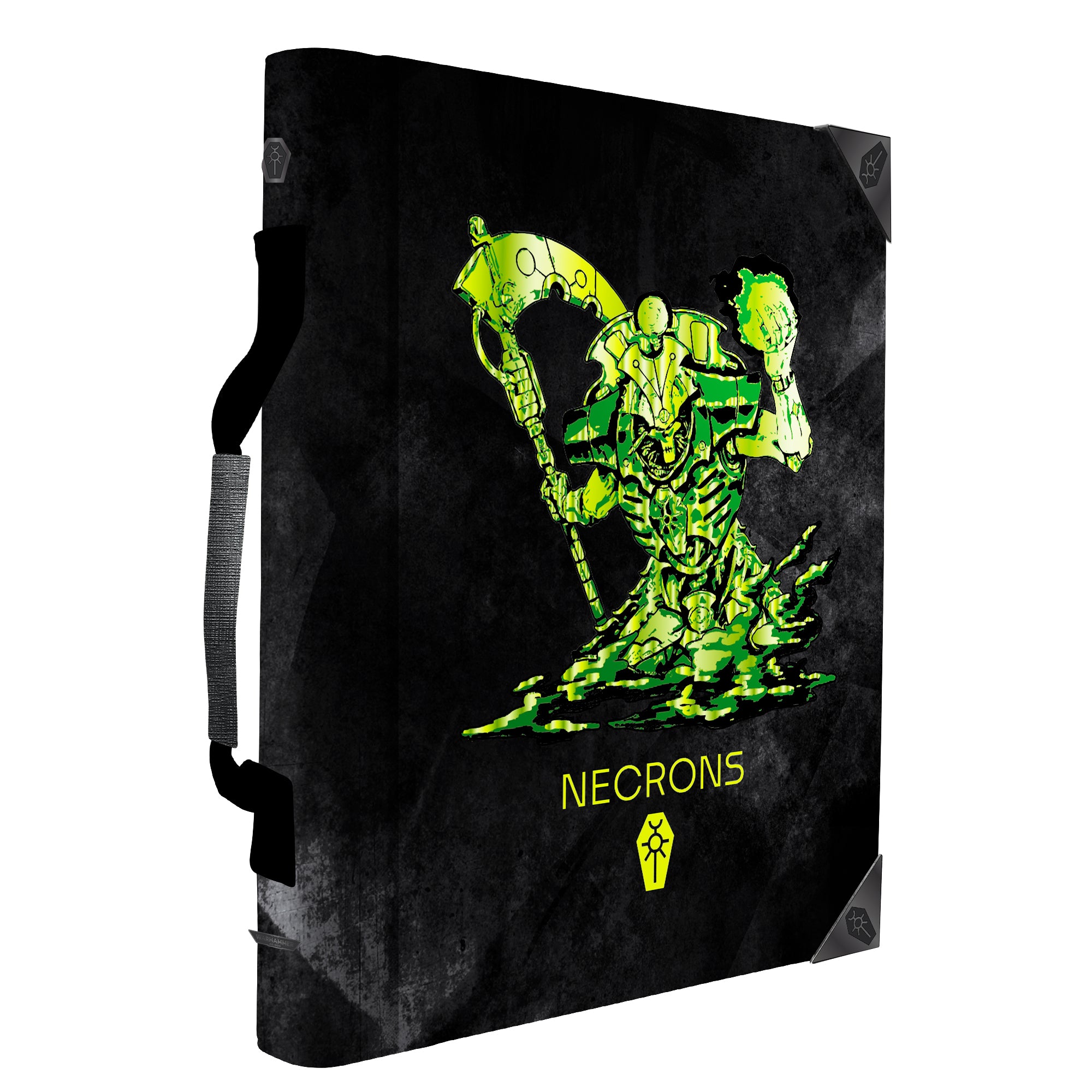 Ultra Pro UP16563 Necron Codex Aligned Codex Book Folio Debossed & Printed for Warhammer 40k