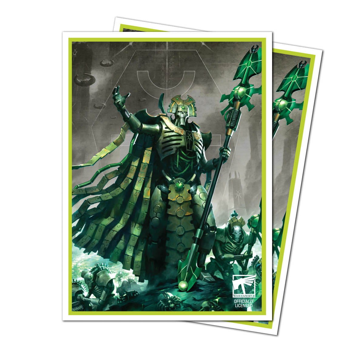 Ultra Pro UP16564 Necron Codex Aligned 105ct Apex Deck Protector sleeves for Warhammer 40k