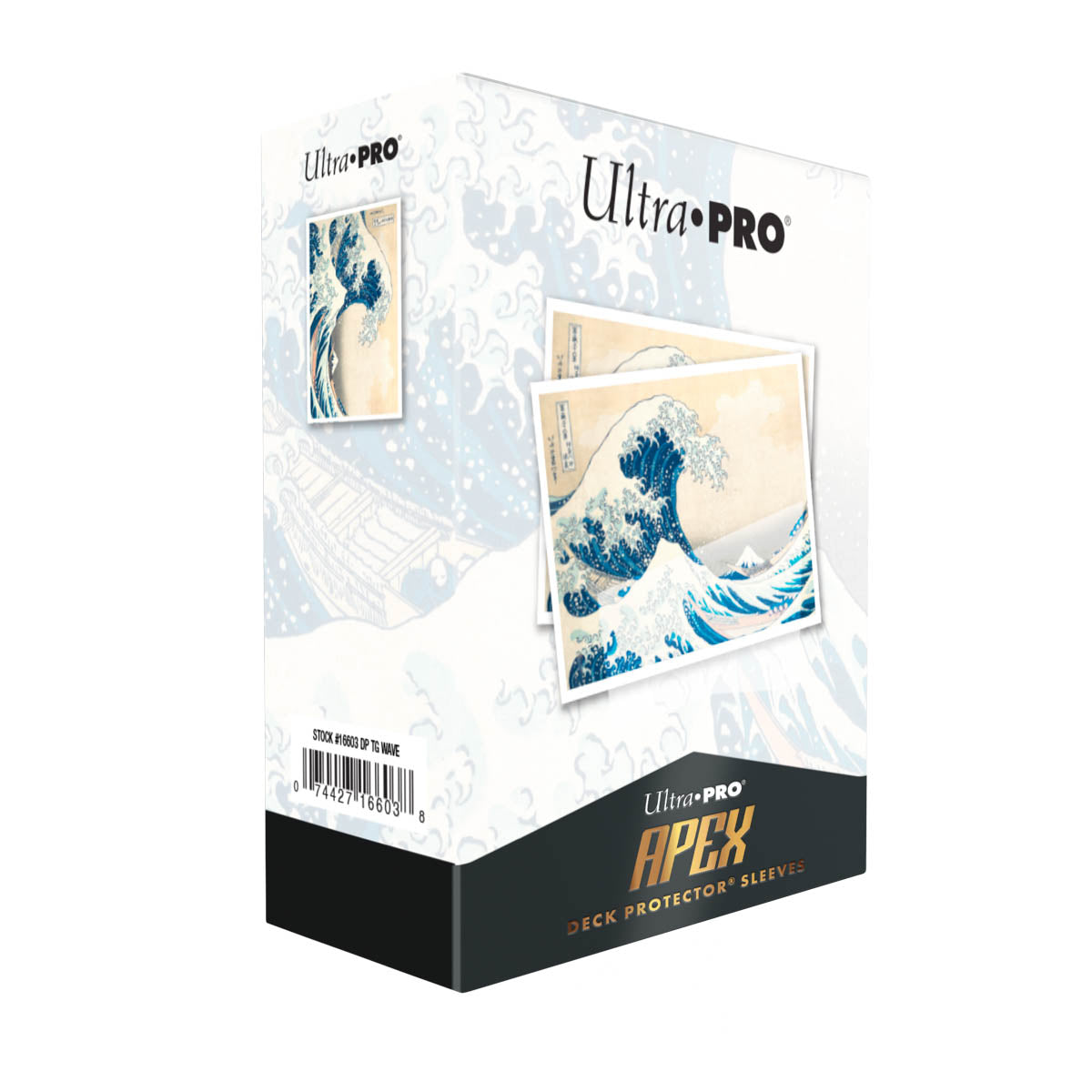 Ultra Pro The Great Wave off Kanagawa 105 Count APEX Deck Protector Sleeves (Art Series) - UP16603