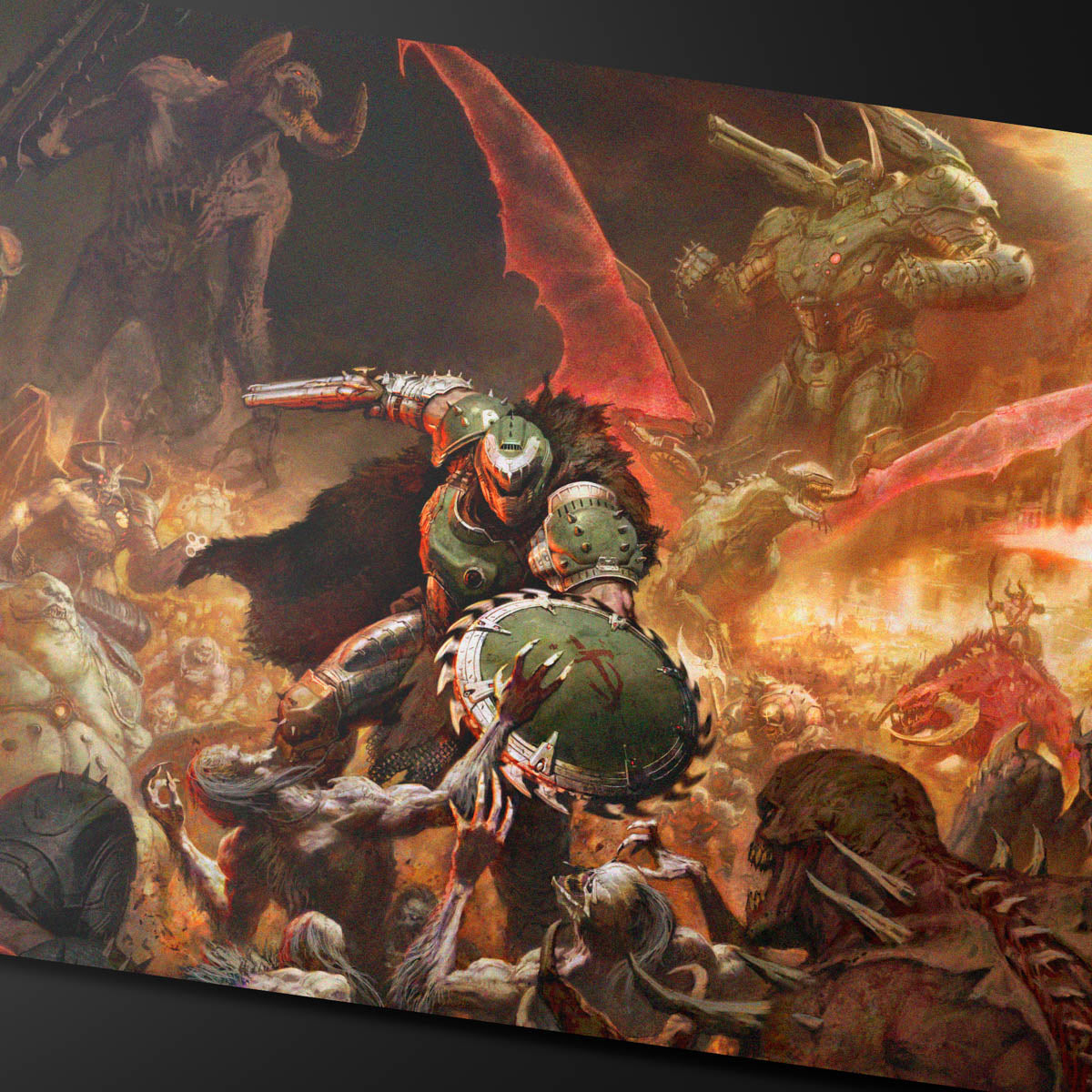 Ultra Pro UP16618 DOOM Extended Playmat 1 for Bethesda Doom