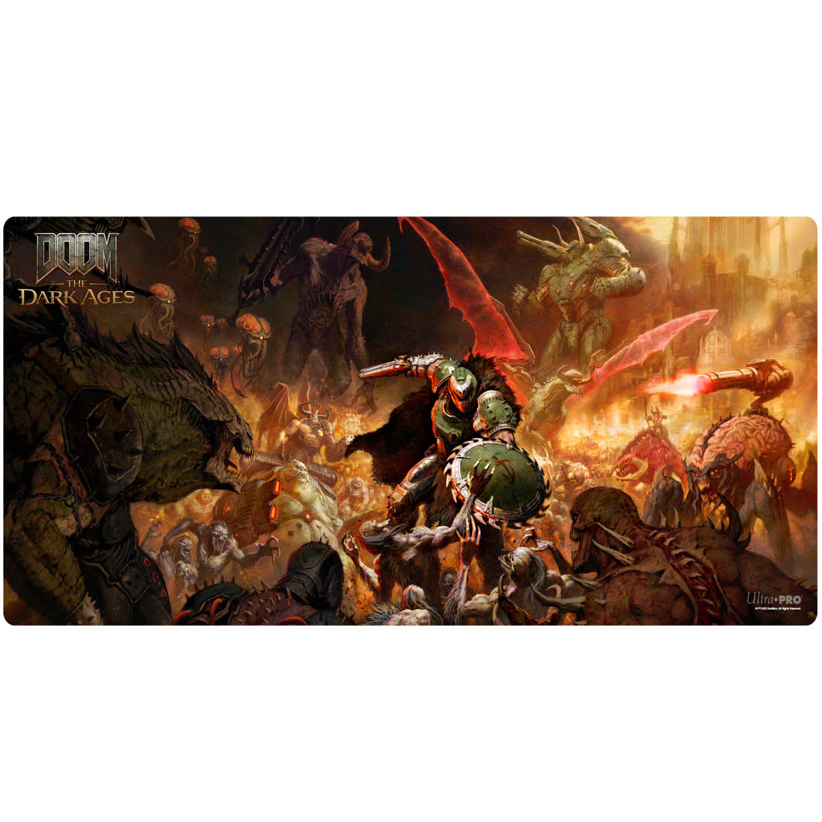 Ultra Pro UP16618 DOOM Extended Playmat 1 for Bethesda Doom