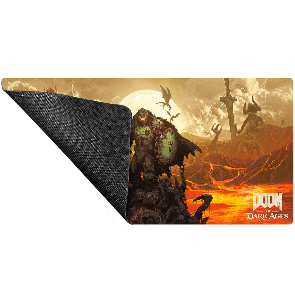 Ultra Pro UP16619 DOOM Extended Playmat 2 for Bethesda Doom