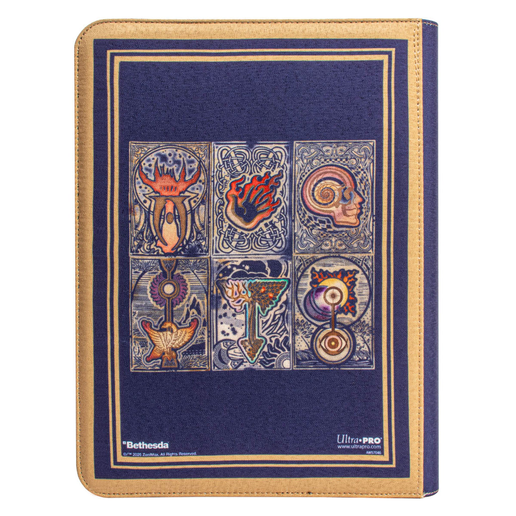 Ultra Pro UP16653 The Elder Scrolls Mages Guild 9-Pocket Zippered PRO-Binder