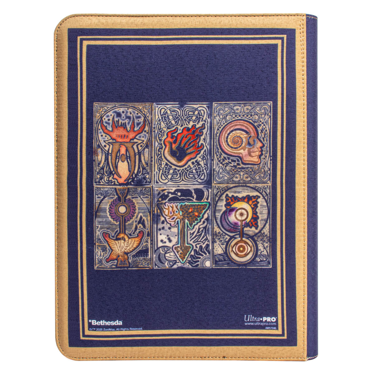 Ultra Pro UP16653 The Elder Scrolls Mages Guild 9-Pocket Zippered PRO-Binder