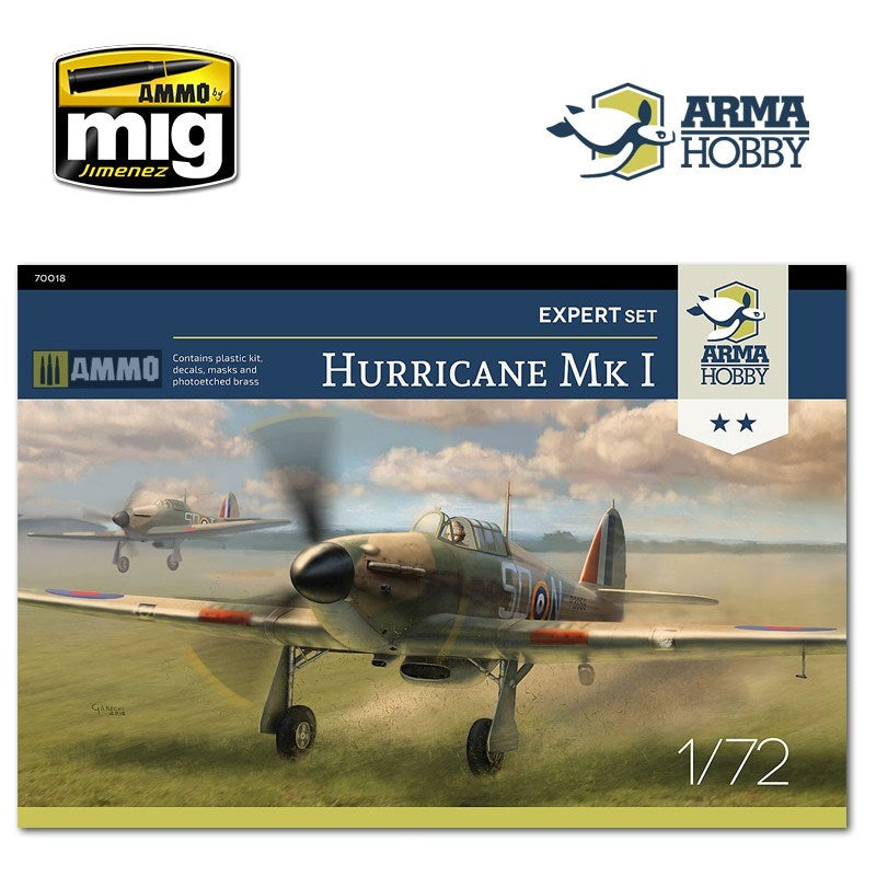 Arma Hobby 70019 Hurricane Mk I Expert Set (8964629037293)
