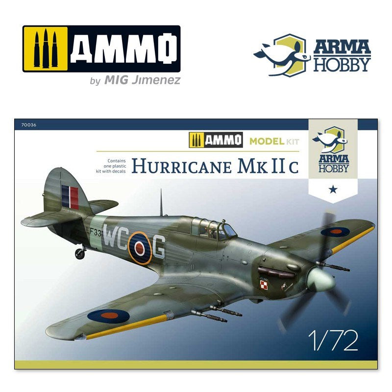 Arma Hobby 70036 Hurricane Mk IIc Model Kit (8964629299437)