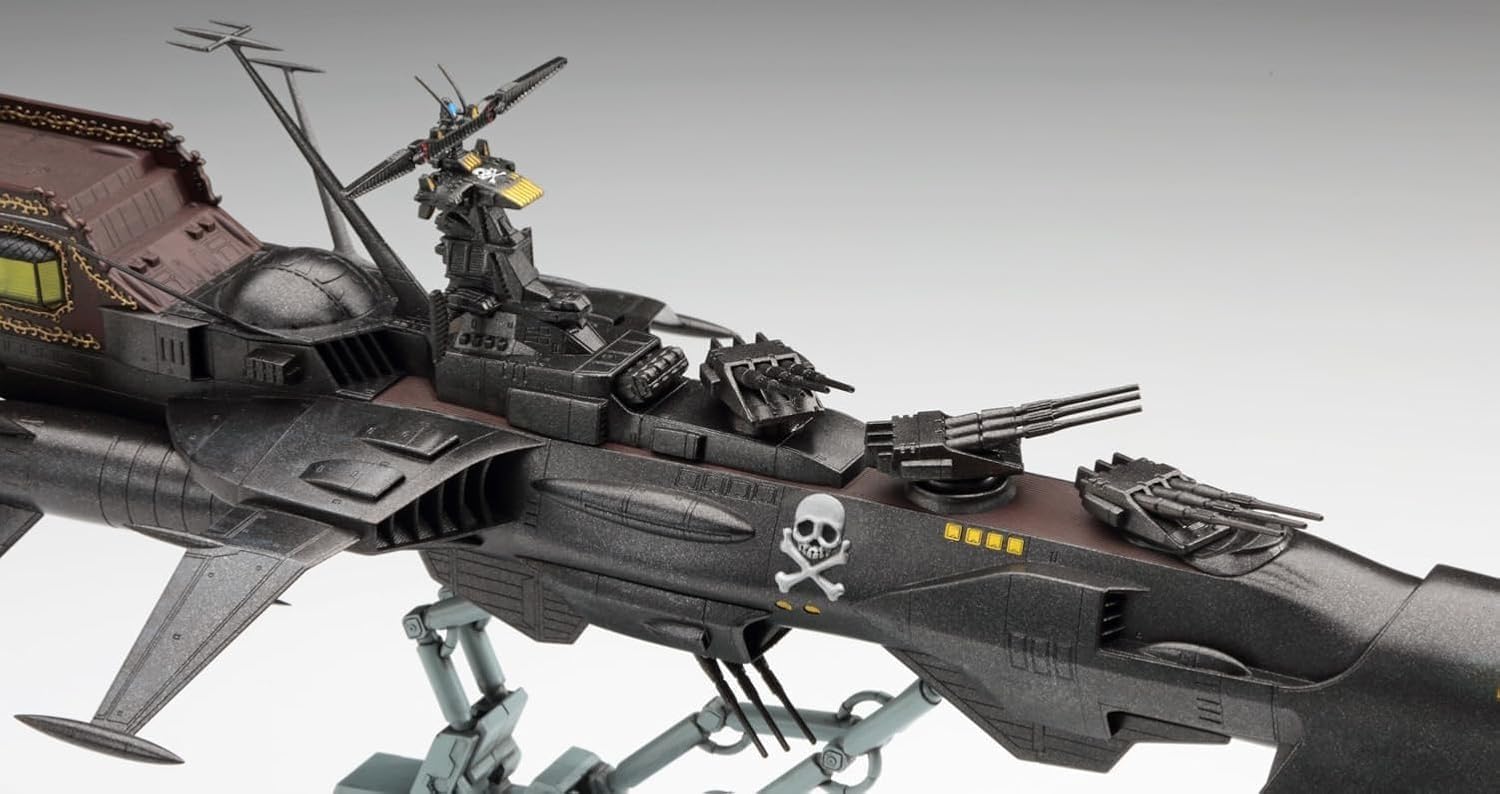 Hasegawa 1/1500 CAPTAIN HARLOCK SPACE PIRATE DIMENSION VOYAGE (6)