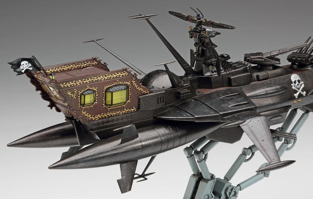 Hasegawa 1/1500 CAPTAIN HARLOCK SPACE PIRATE DIMENSION VOYAGE (7)