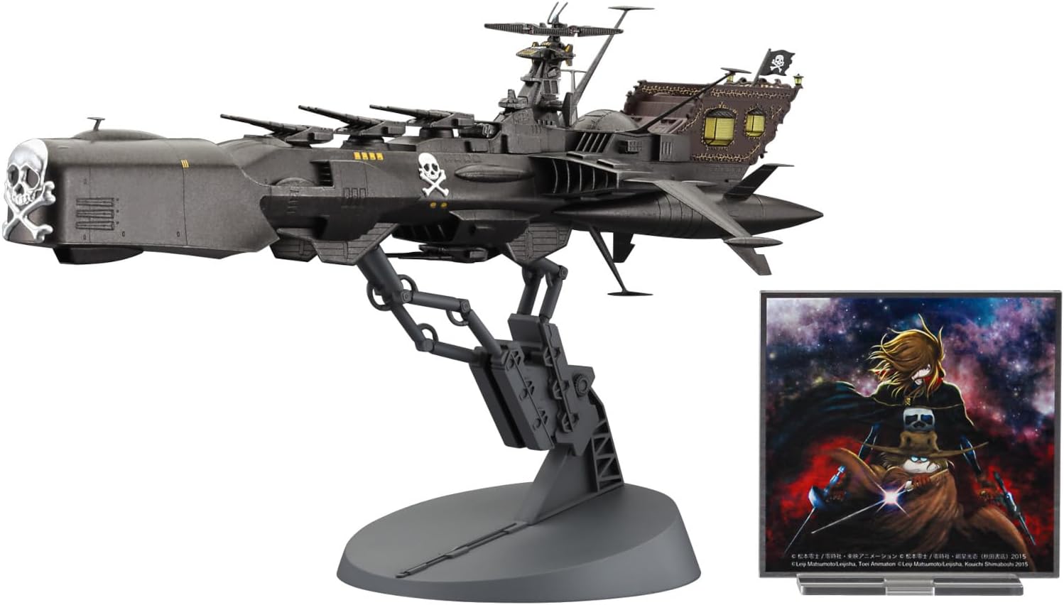 Hasegawa 1/1500 CAPTAIN HARLOCK SPACE PIRATE DIMENSION VOYAGE (8)