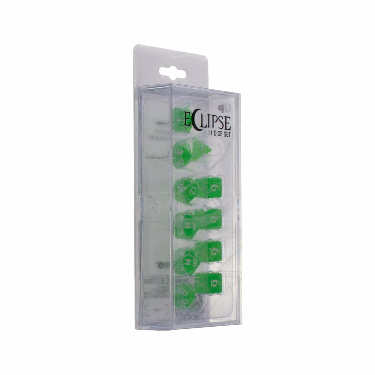 Ultra Pro Eclipse 11 Dice Set: Lime Green