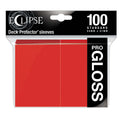 Ultra Pro Eclipse Gloss Standard Sleeves: Apple Red