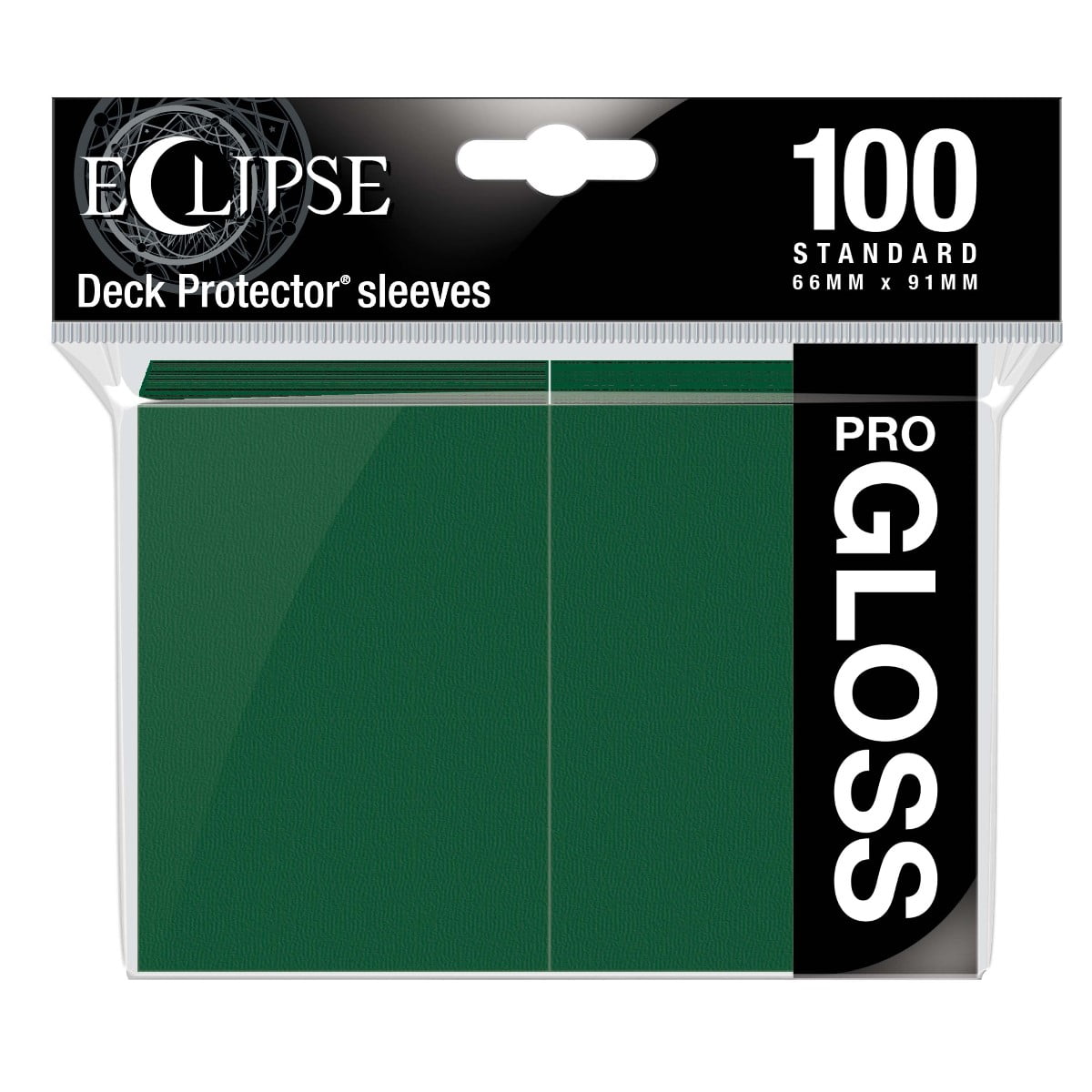Ultra Pro Eclipse Gloss Standard Sleeves: Forest Green