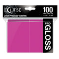 Ultra Pro Eclipse Gloss Standard Sleeves: Hot Pink