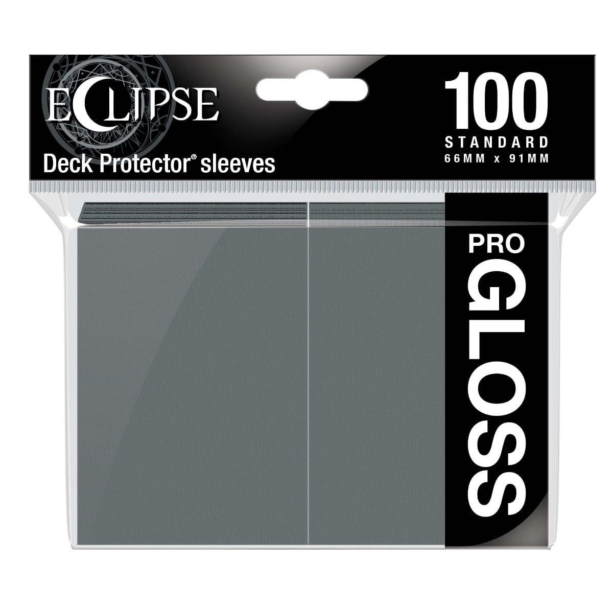 Ultra Pro Eclipse Gloss Standard Sleeves: Smoke Grey