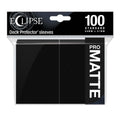 Ultra Pro Eclipse Matte Standard Sleeves: Jet Black