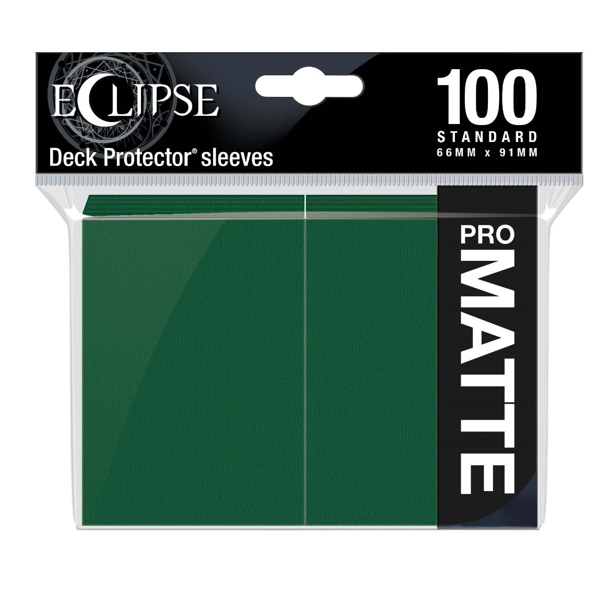 Ultra Pro Eclipse Matte Standard Sleeves: Forest Green