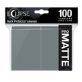 Ultra Pro Eclipse Matte Standard Sleeves: Smoke Grey