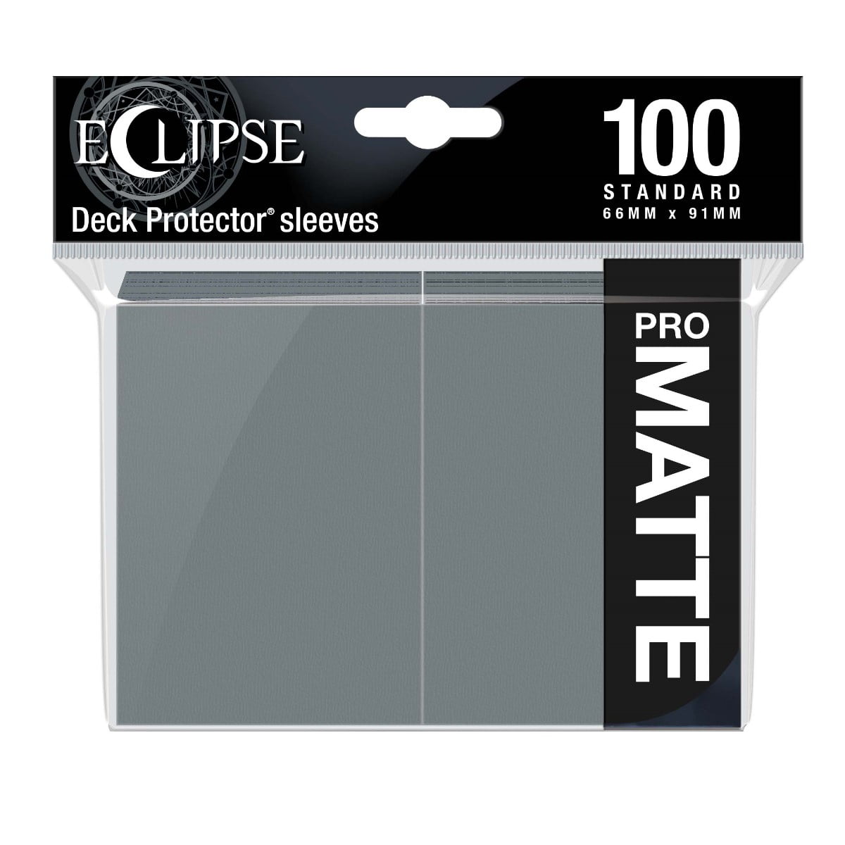 Ultra Pro Eclipse Matte Standard Sleeves: Smoke Grey