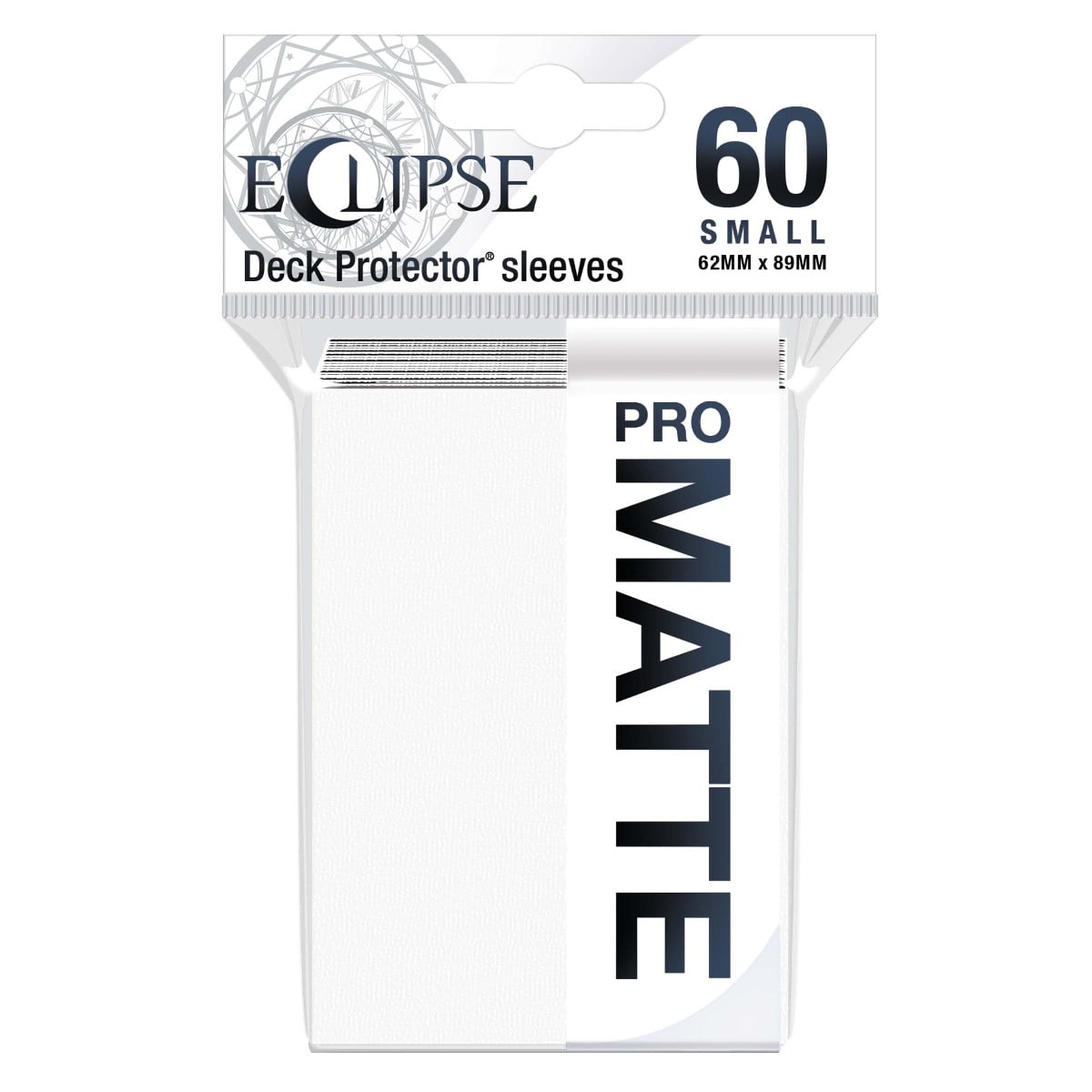 Ultra Pro Eclipse Matte Small Sleeves: Arctic White