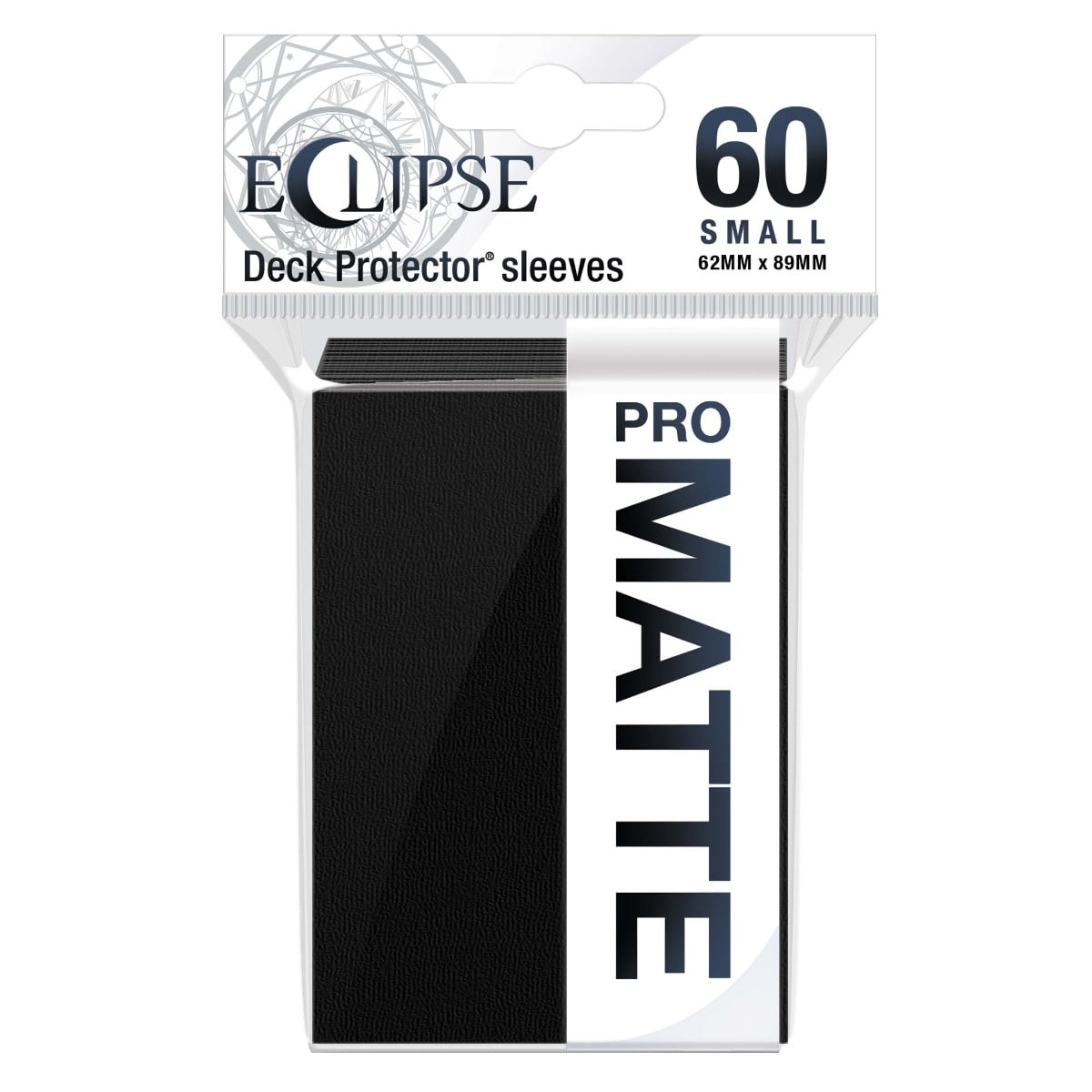 Ultra Pro Eclipse Matte Small Sleeves: Jet Black