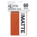 Ultra Pro Eclipse Matte Small Sleeves: Pumpkin Orange