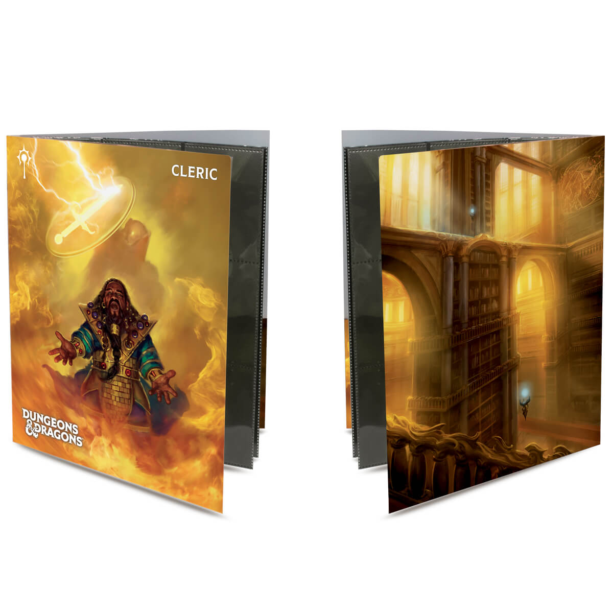 Ultra Pro Class Folio with Stickers for Dungeons & Dragons: Cleric