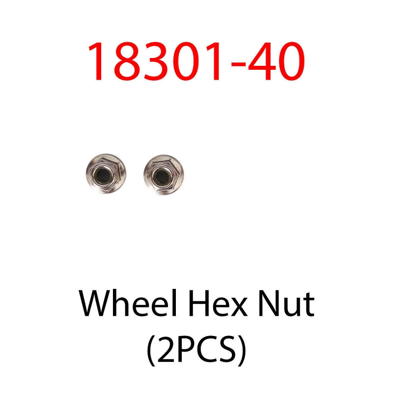 HOSpeed 18301-40 Wheel Hex Nuts 2pcs - Hobby City NZ (8348645818605)