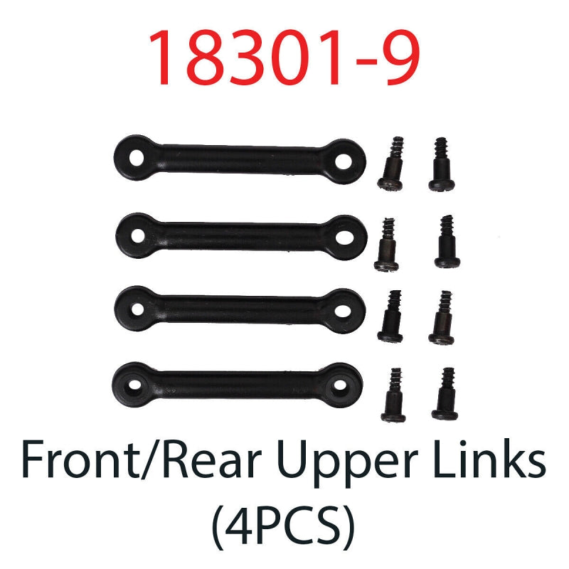 HOSpeed 18301-9 Front/Rear Upper Links 4pcs HS18301/2 HS18421/2 (8348646637805)