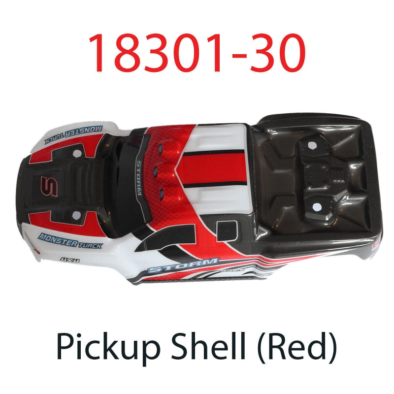 HOSpeed 18301-30 Body Storm 4WD MT Red (8348645032173)