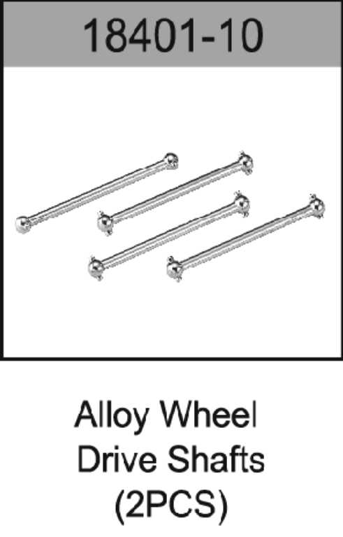 HOSpeed 18401-10 Alloy Wheel Drive Shafts 2pcs (8348647260397)