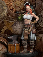 Scale 75 Figures Steampunk Wargames Helga Blitzhammer 35mm (2)