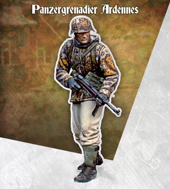 Scale 75 Figures Warfront Panzergrenadier Ardennes 35mm