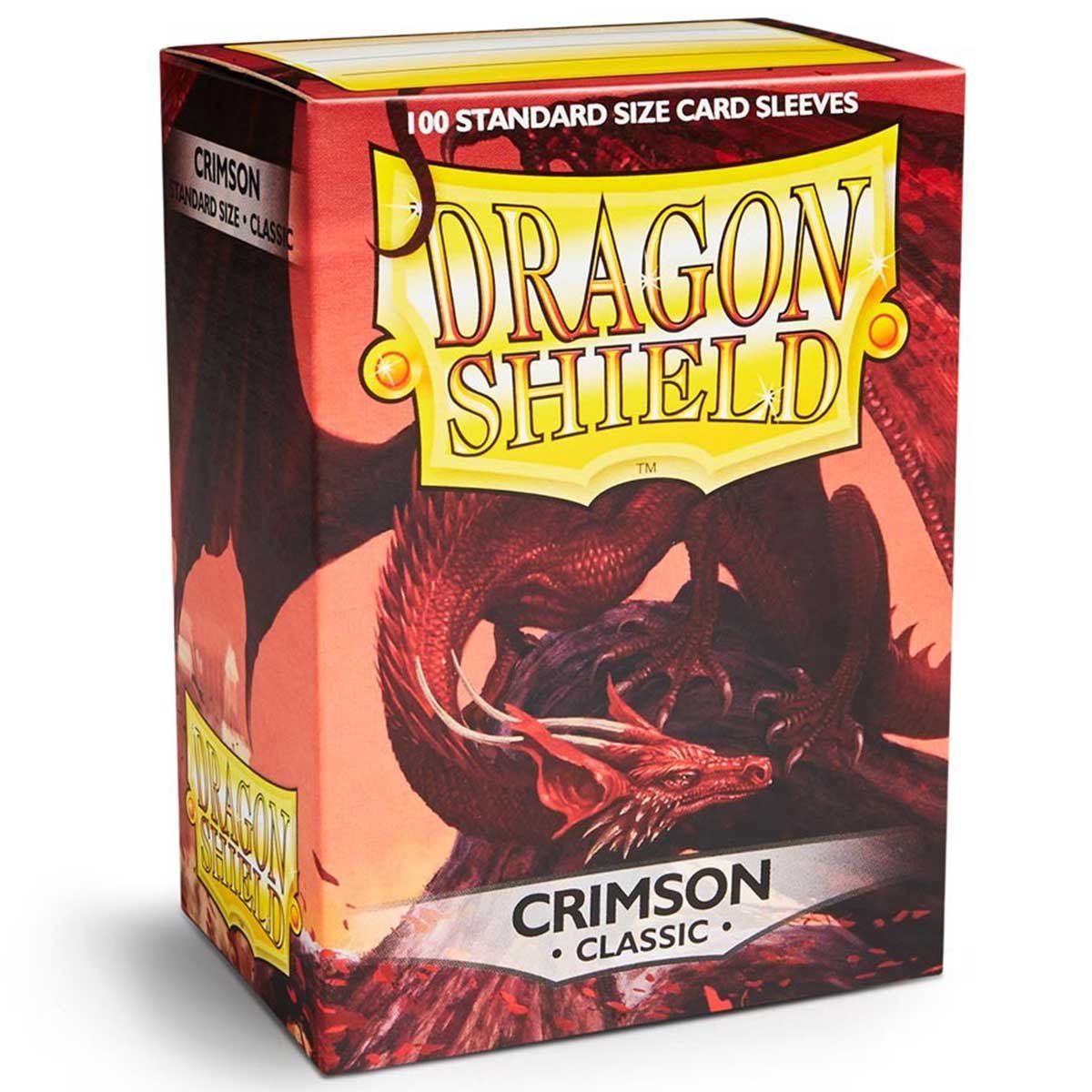 Dragon Shield AT-10021 Sleeves (100) Classic â€“ Crimson (9250450473197)
